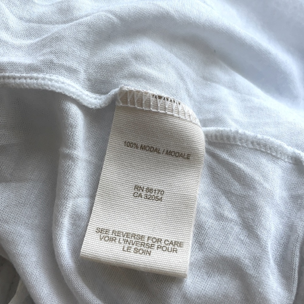 Free People Shimmery White Tank Top - Picture 6 of 8